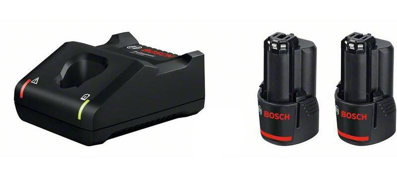 Set baterie a nabíječky Bosch Professional GBA 12V 2.0Ah (2ks) + GAL 12V-40 Starter set Bosch GBA 12V 2.0Ah