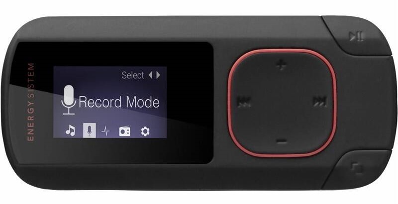 MP3 přehrávač Energy Sistem Clip Bluetooth 8GB černý