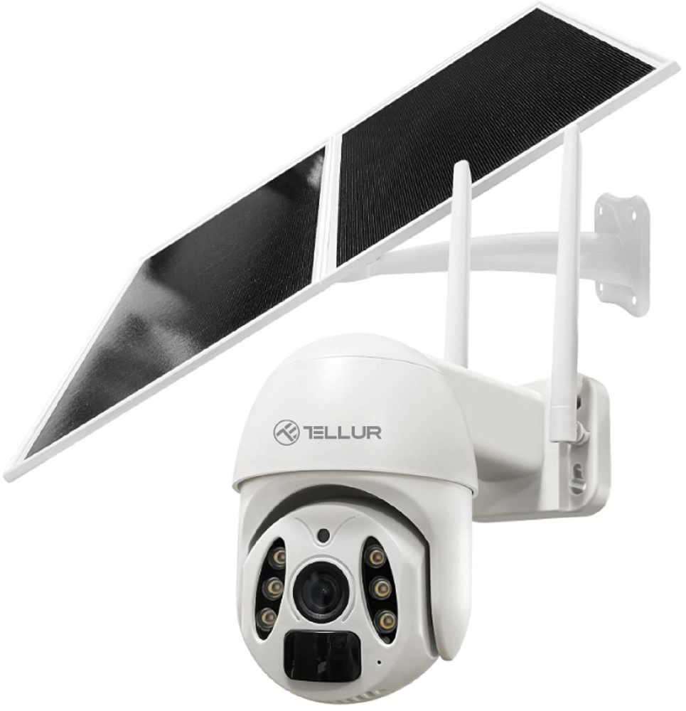 IP kamera Tellur WiFi Smart Solar bílá IP kamera Tellur WiFi Smart Solar - bílá