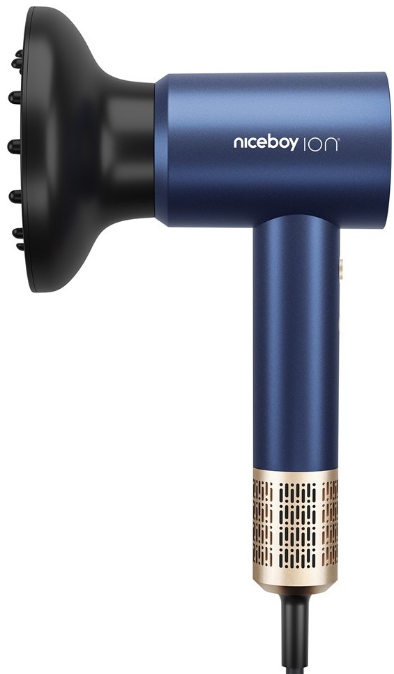 Fén Niceboy AirSonic ELITE modrý