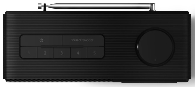 Radiopřijímač s DAB+ Philips TAR5600 černý PHITAR5600_07