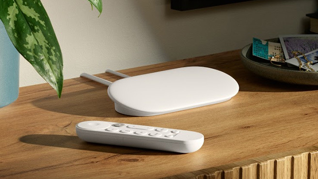 Multimediální centrum Google TV Streamer 4K šedý Multimediální centrum Google TV Streamer 4K - Hazel