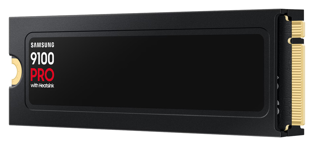 SSD Samsung 9100 PRO 8 TB with Heatsink PCIe 5.0 NVMe v detailu