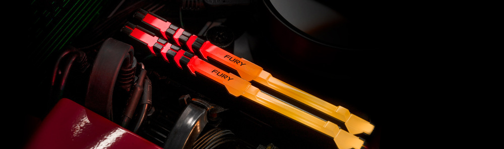 Operační paměť Kingston FURY Beast Black RGB DDR4 64GB (2x32GB) 3600MHz CL18 Operační paměť Kingston FURY Beast Black RGB DDR4 64GB (2x32GB) 3600MHz CL18