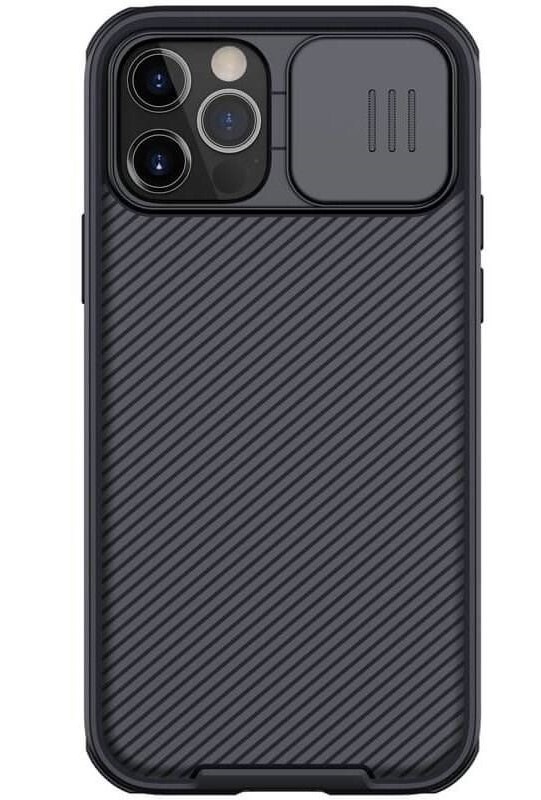 Kryt na mobil Nillkin CamShield PRO Magnetic na Apple iPhone 12/12 Pro černý