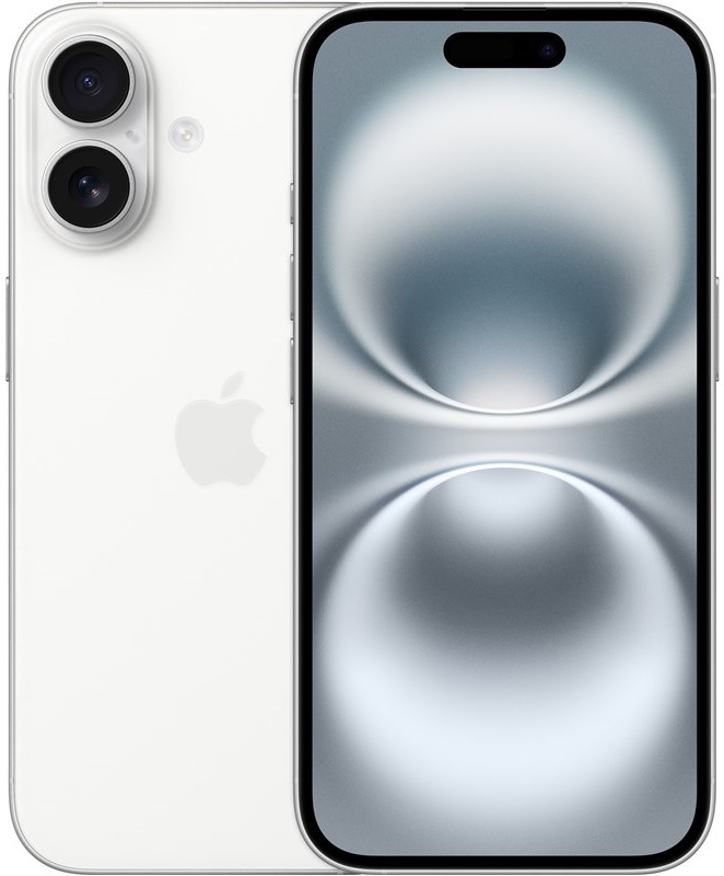 Mobilní telefon Apple iPhone 16 128 GB bílý