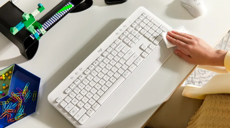 Klávesnice Logitech Signature K650, CZ/SK šedá Klávesnice Logitech Signature K650, CZ/SK šedá