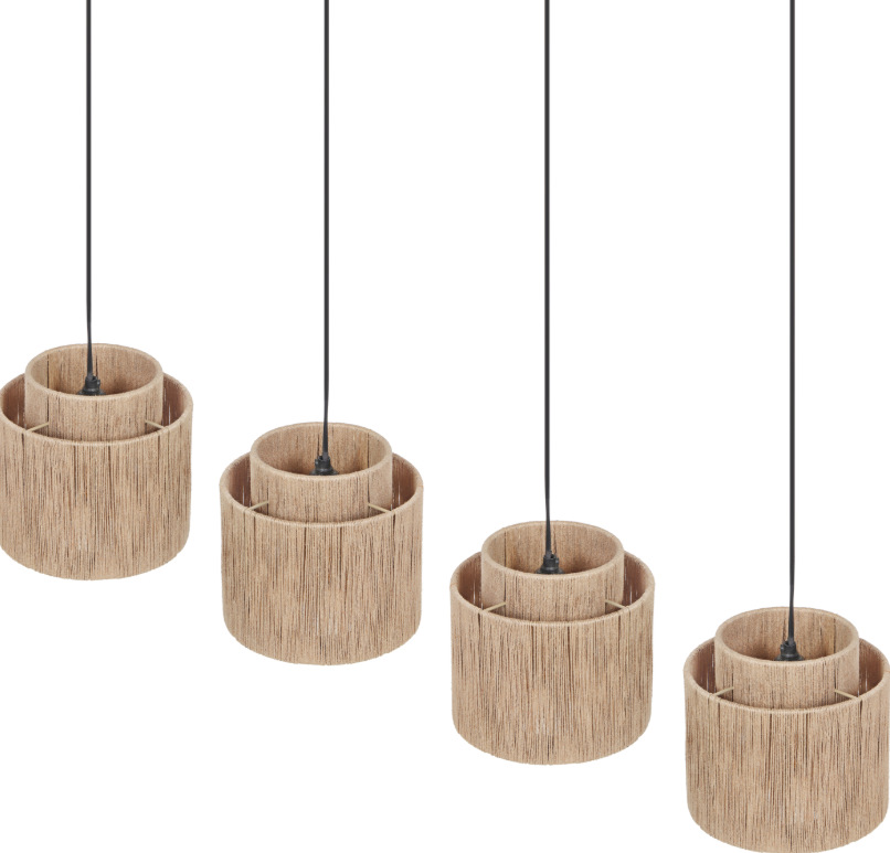 Závěsné svítidlo TRIO SMILLA, 4x E27 černé Závěsné svítidlo TRIO SMILLA, 4x E27 - černé