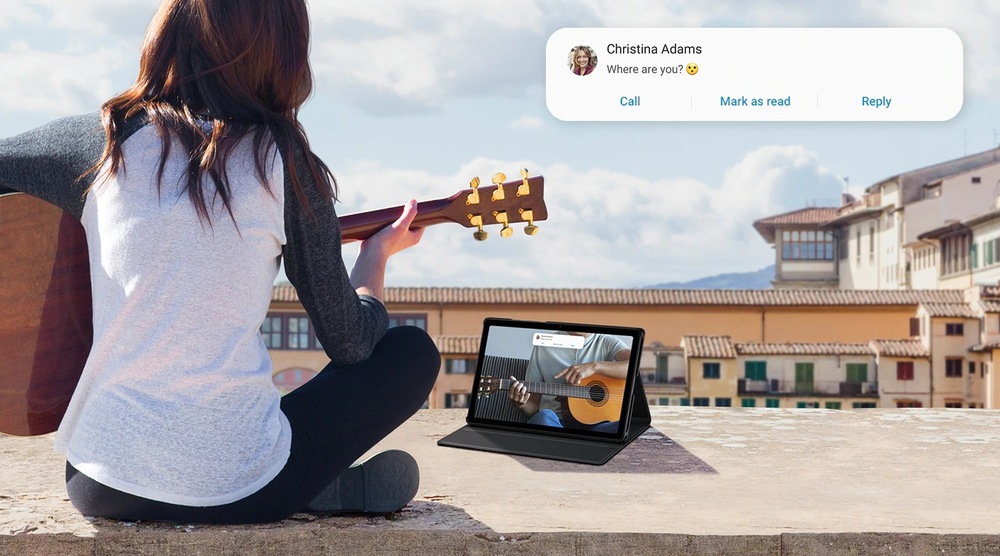 Dotykový tablet Samsung Galaxy Tab A7 LTE šedý