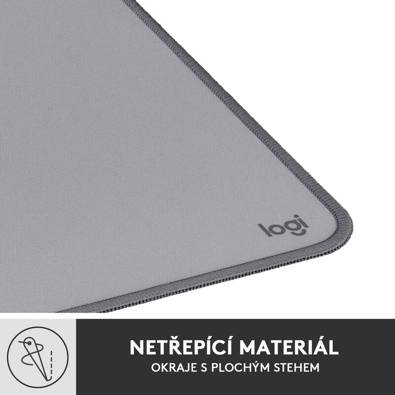 Podložka pod klávesnici a myš Logitech Desk Mat Studio Series. 30 x 70 cm šedá Podložka pod klávesnici a myš Logitech Desk Mat Studio Series. 30 x 70 cm šedá