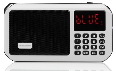 Radiopřijímač GoGEN FMP 125 BTW bílý