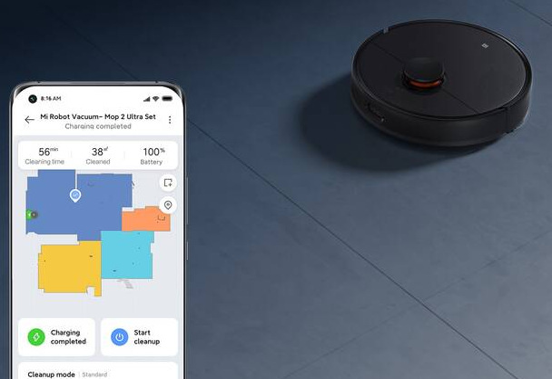 Robotický vysavač Xiaomi Mi Robot Vacuum Mop 2 Ultra EU černý Aplikace