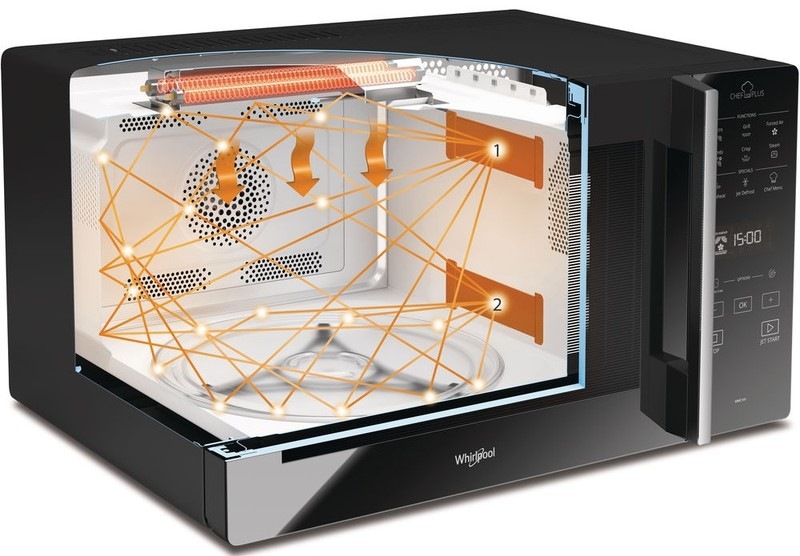 Mikrovlnná trouba Whirlpool MWP 338 W bílá