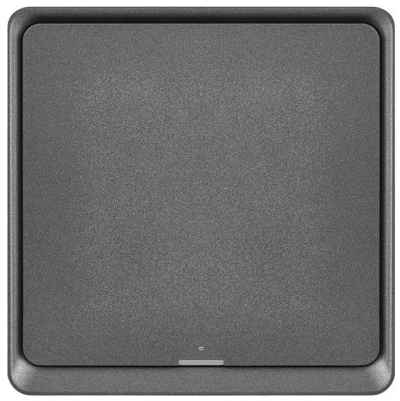 Vypínač EMOS GoSmart IP-2001ZB, ZigBee 3.0, 1-tlačítkový - šedý