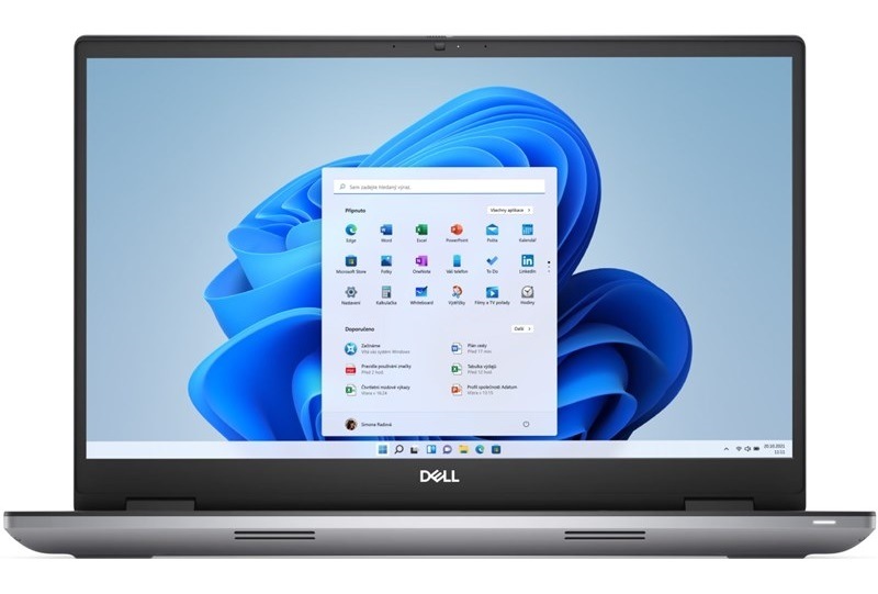 Notebook Dell Precision 16 (7680) šedý