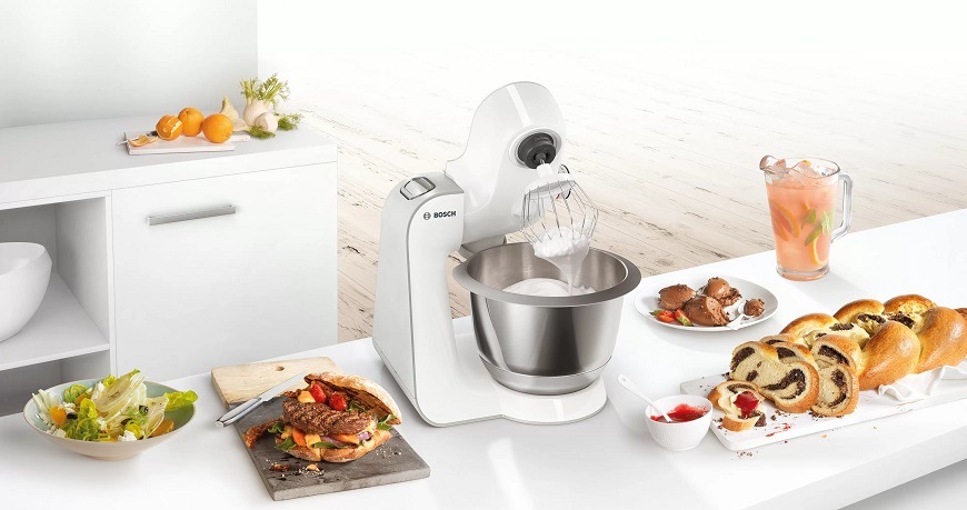 Kuchyňský robot Bosch MUM5 MUM58W20 stříbrný/bílý MUM58259_03