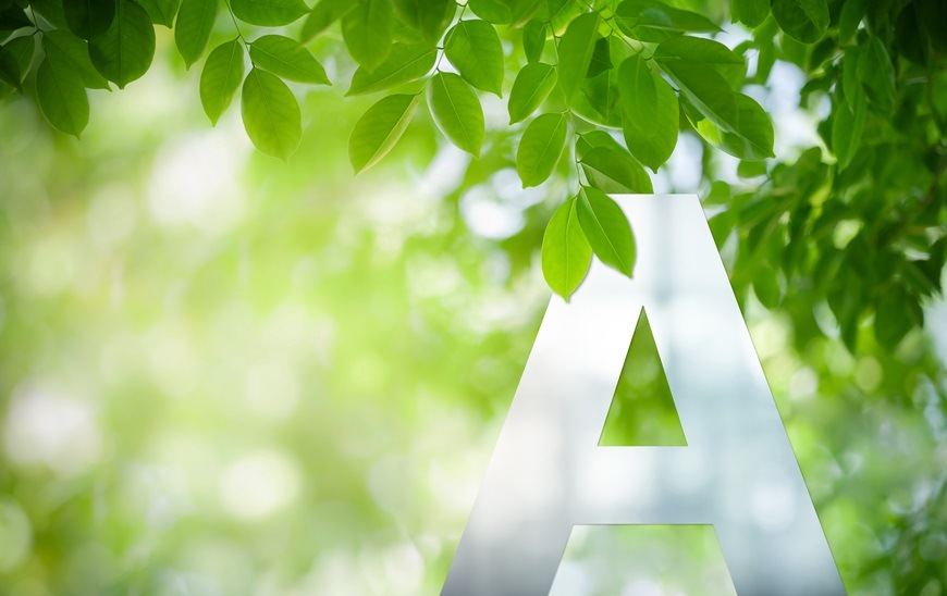 Na obrázku je graficky znázorněna energetická třída A, do které spadá volně stojící myčka Gorenje GS673A97W