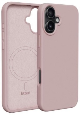 Kryt na mobil CPA Etteri Mag na Apple iPhone 16 v růžové barvě