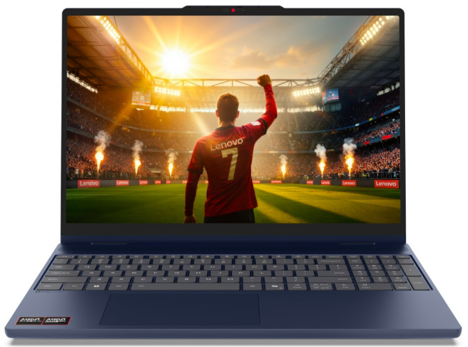 Detail podsvícené klávesnice s numerickou částí a vícedotykového touchpadu
