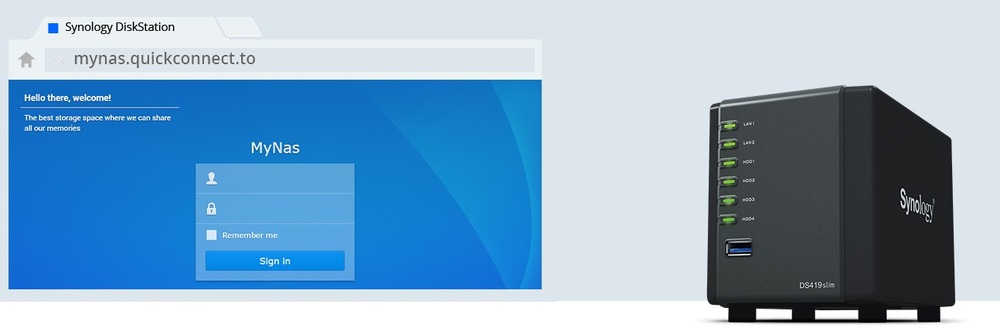 Synology DS419slim