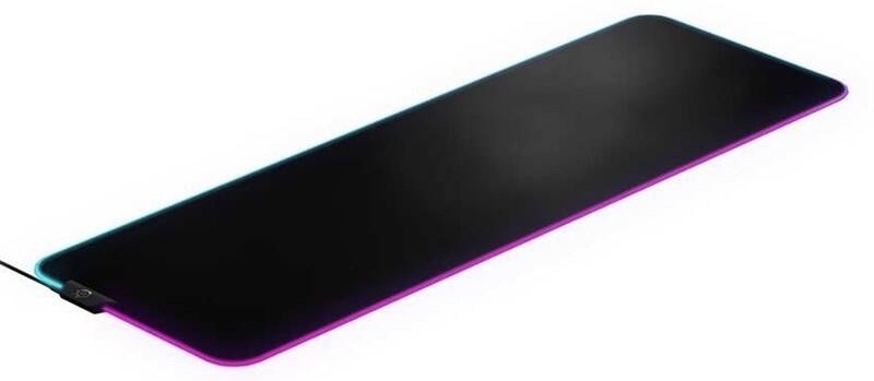 Podložka pod klávesnici a myš SteelSeries QcK Prism Cloth XL 90x30 cm černá