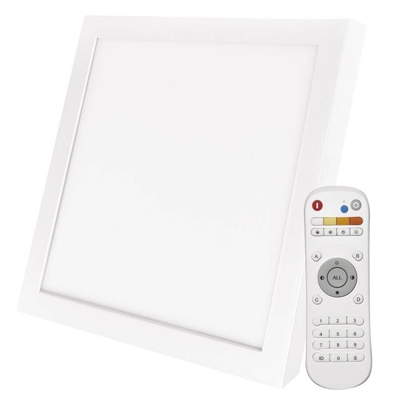Stropní svítidlo EMOS Rivi, obdélník, 25W, stmívatelné, CCT bílé