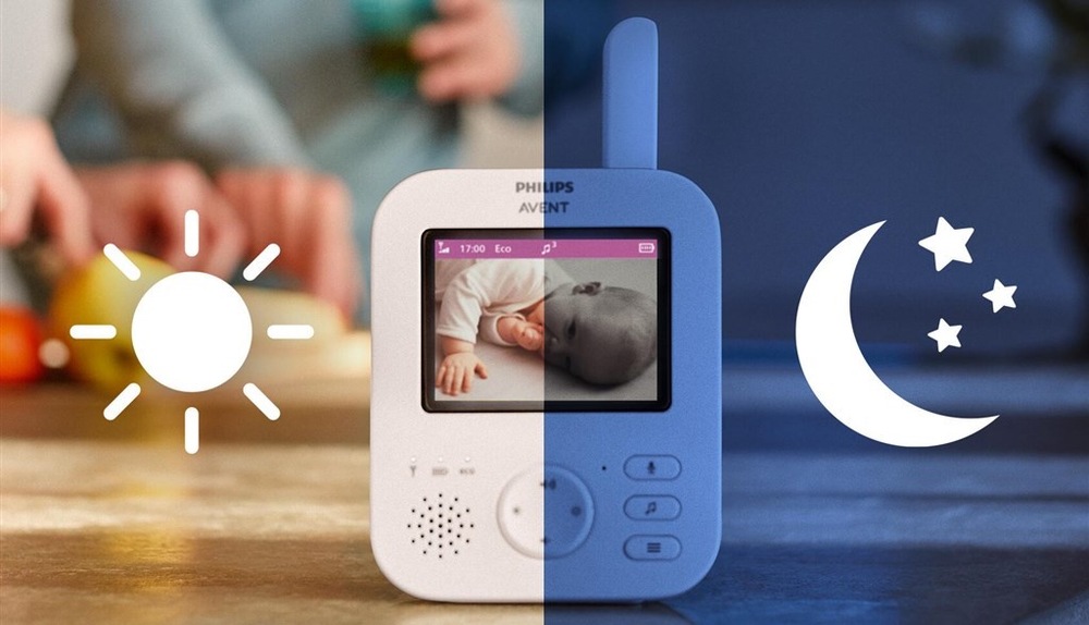 Dětská elektronická chůva Philips Avent SCD881/26 bílá Dětská elektronická chůva Philips SCD881/26 Avent