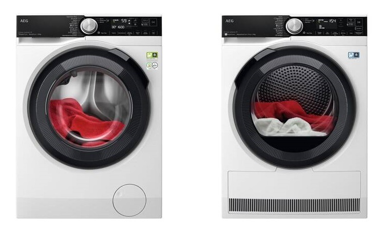 Set pračka AEG LFR85166QC + sušička prádla AEG TR959M6SC
