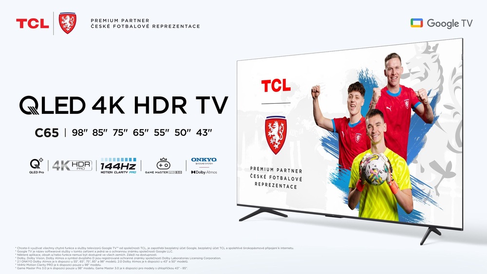 Televize TCL 50C655 Televize TCL 50C655