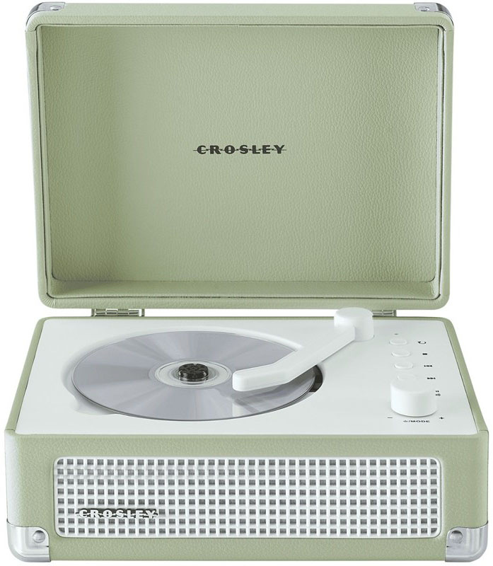 CD přehrávač Crosley Cruiser CD Player, zelený