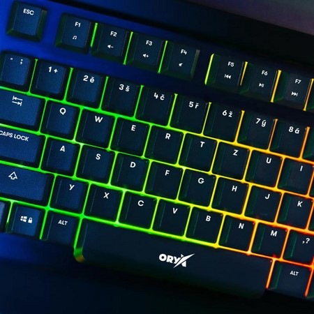 Klávesnice Niceboy ORYX K210 Core, CZ černá
