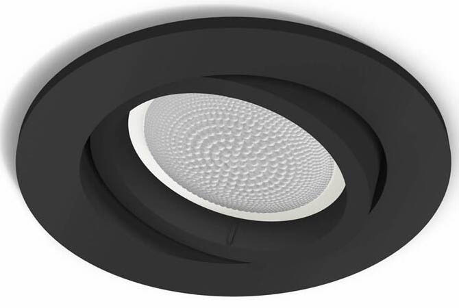 Vestavné svítidlo Philips Hue Centura kulaté černé