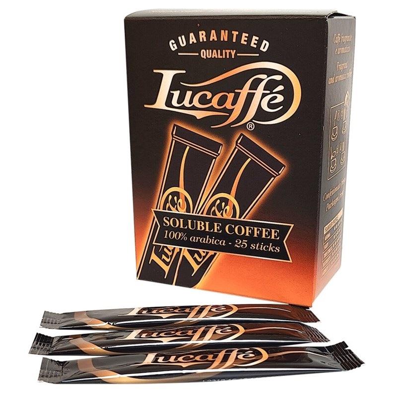Káva instantní Lucaffé 100% Arabica