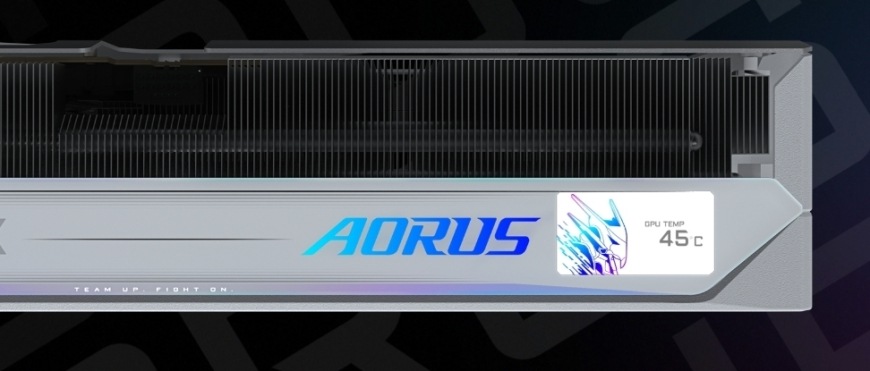 Grafická karta GIGABYTE AORUS GeForce RTX 5080 MASTER ICE 16G Grafická karta GIGABYTE AORUS GeForce RTX 5080 MASTER ICE 16G