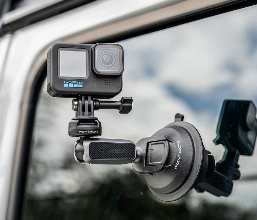 Držák PGYTECH CapLock Action Camera Suction Cup Mount