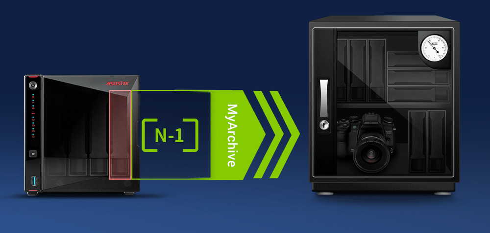 Datové úložiště (NAS) Asustor Nimbustor 4 Gen2 černé
