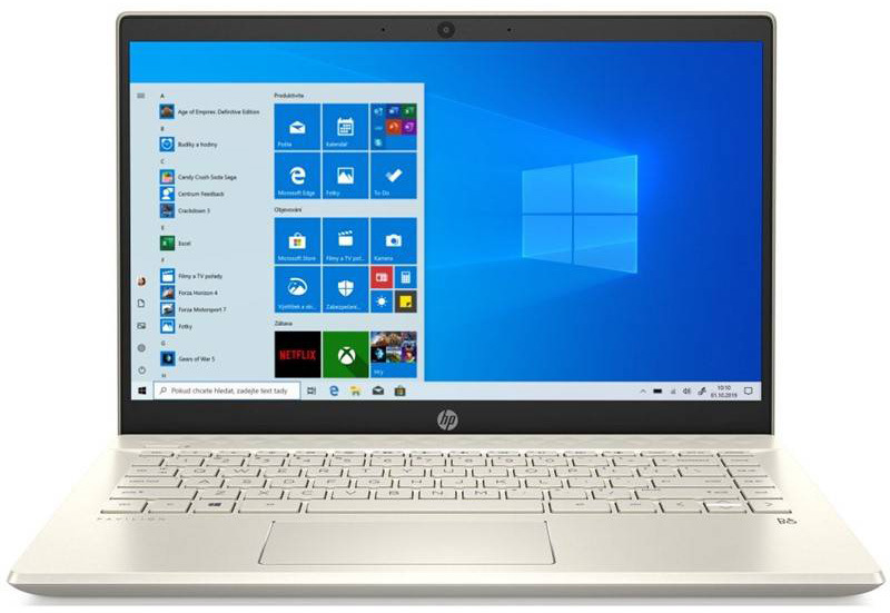 Notebook HP Pavilion 14-ce3003nc zlatý