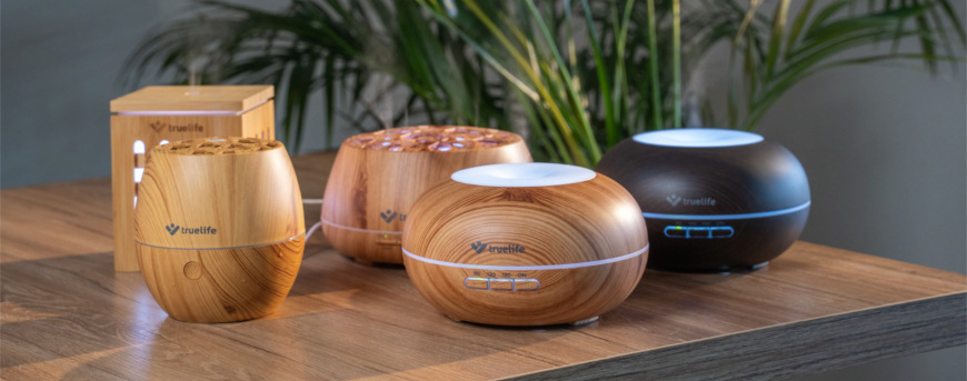 Aroma difuzér TrueLife D3 Light hnědý TrueLife D3 Light, hnědá
