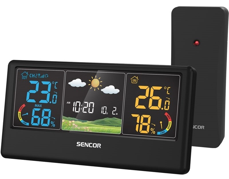 Meteorologická stanice Sencor SWS 4100 černá