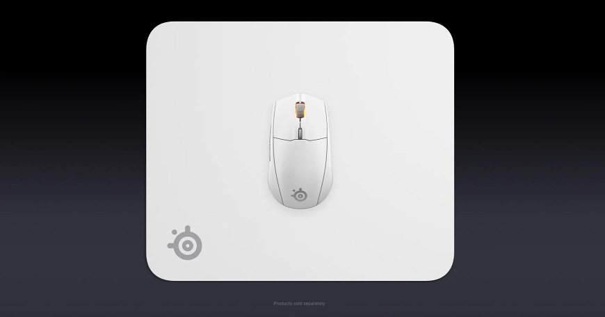 Podložka pod myš SteelSeries QcK M White bílá Podložka pod myš SteelSeries QcK M White bílá