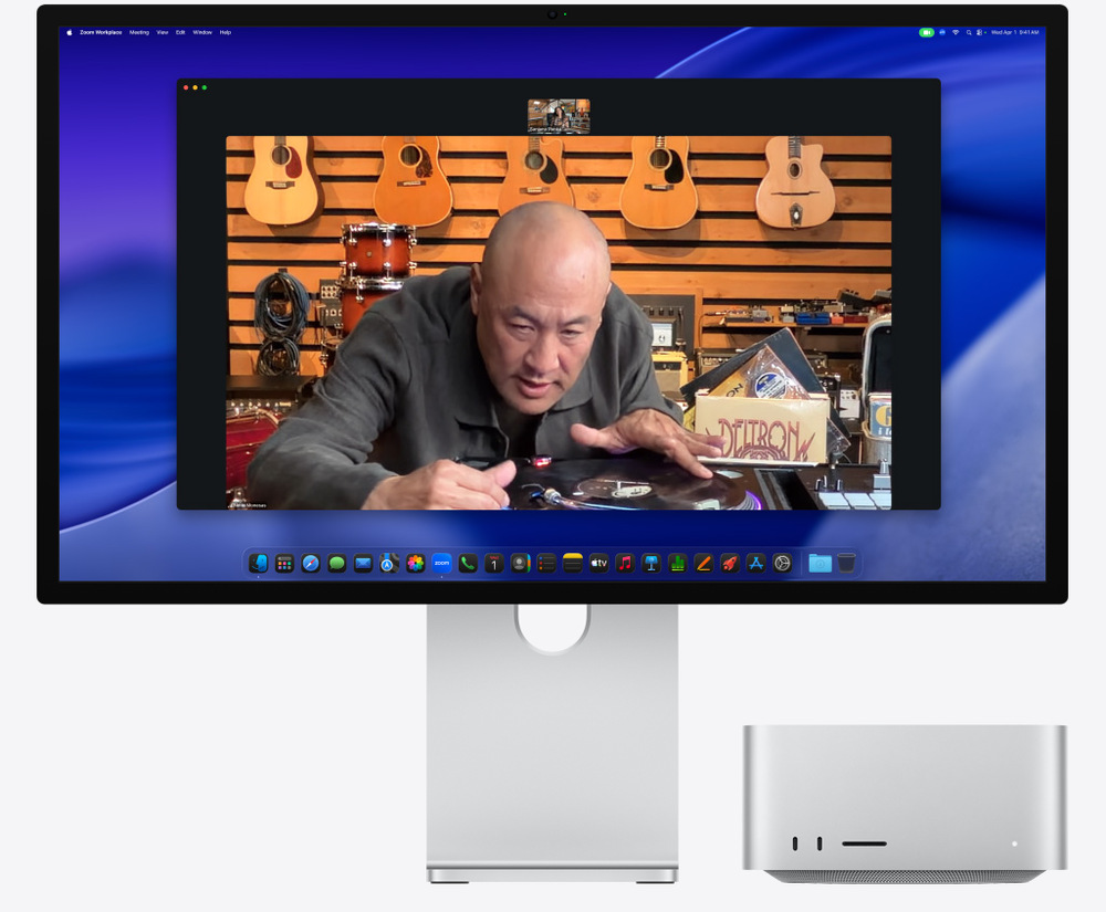 Monitor Apple Studio Display XDR - standardní sklo - stojan s nastavitelným náklonem a výškou Apple Studio Display XDR spoléhá na 12Mpx kameru s centrováním záběru