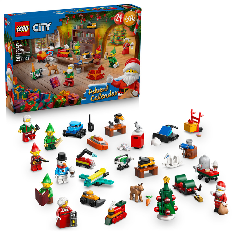 Stavebnice LEGO® City 60510 Adventní kalendář 2026