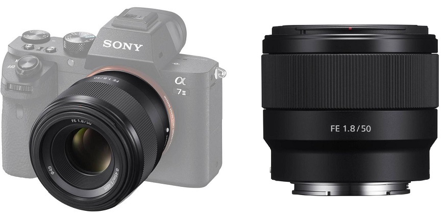 Objektiv Sony FE 50 mm f/1.8 černý Objektiv Sony FE 50 mm F/1.8