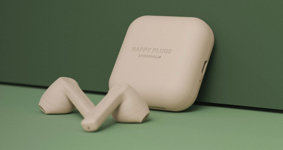 Sluchátka Happy Plugs Air 1 Go růžová