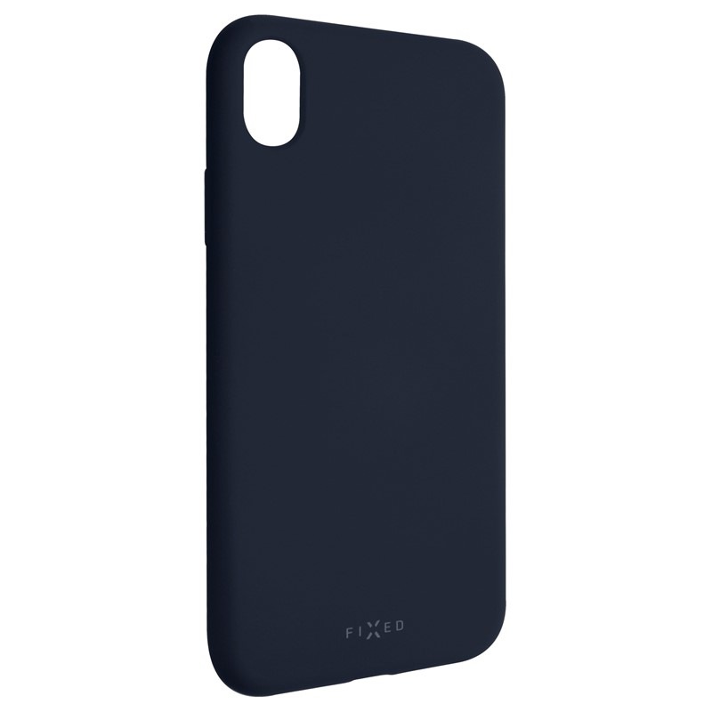 Kryt na mobil FIXED Story na Apple iPhone XR modrý