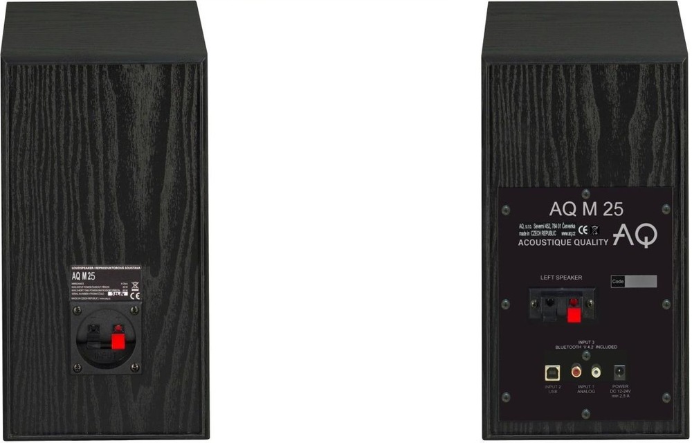 Reproduktory AQ M25 (2 ks) černý AQ M25
