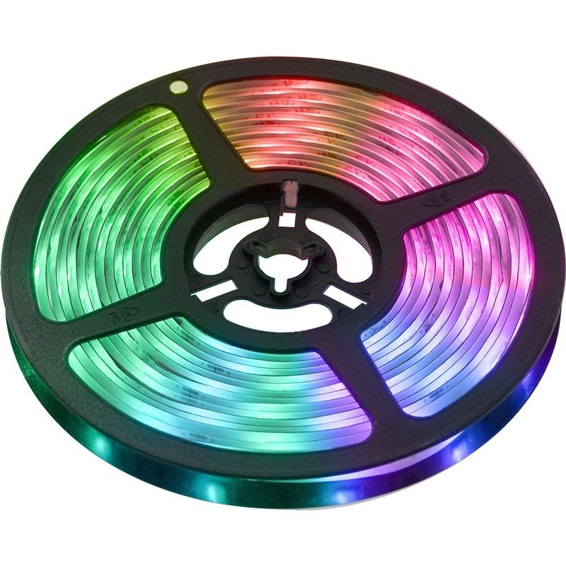 LED pásek RETLUX RSH 107 Wi-Fi smart RGB, 5m bílý