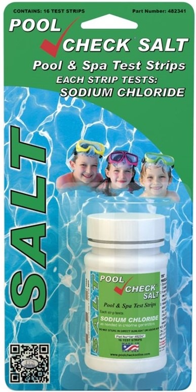 Testovací proužky PoolCheck Salt sůl (16 ks)