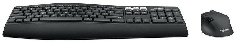 Klávesnice s myší Logitech Wireless Combo MK850 Performance, US černá