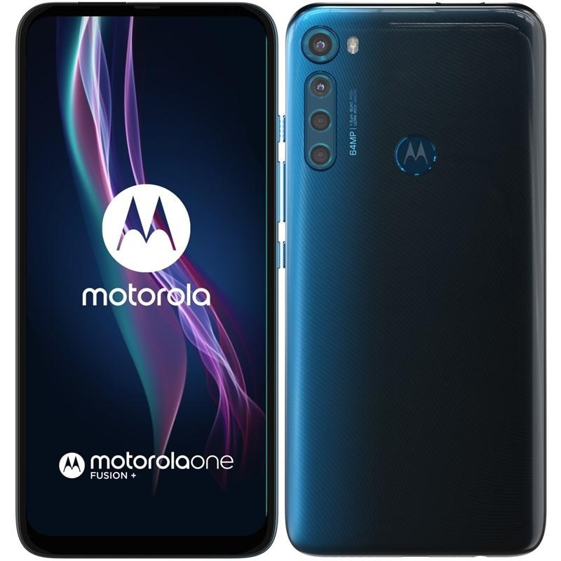 Mobilní telefon Motorola One Fusion+ modrý